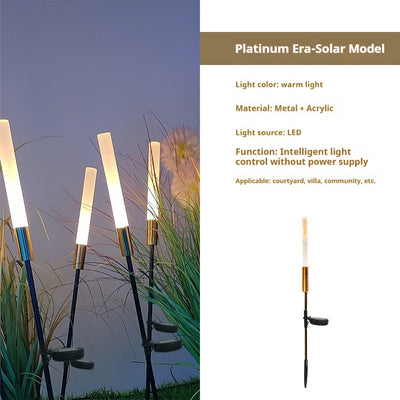Lámpara Solar LED para Jardín con Enchufe - Image 11