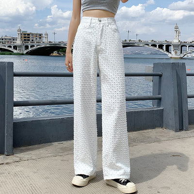 Pantalones Rectos Anchos Estilo Moderno - Image 10