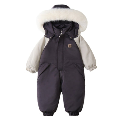 Traje de Esquí Infantil con Combinación de Colores - Mono Térmico - Image 5