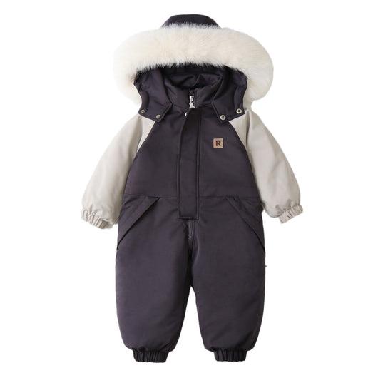 Traje de Esquí Infantil con Combinación de Colores - Mono Térmico - Image 5