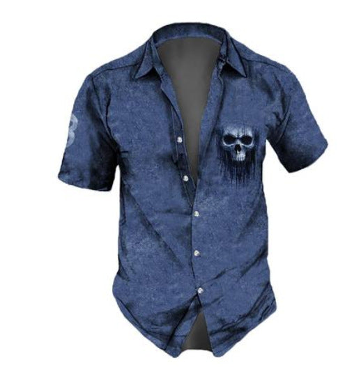 Camisa Estampada Casual para Hombre - Image 9