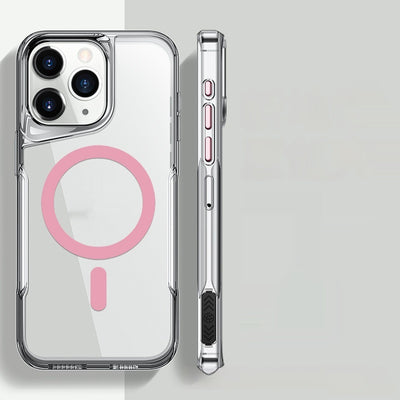 Funda Protectora Magnética Transparente Antiimpactos para Celular - Image 7