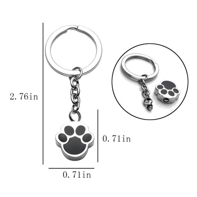 Dije Urna Abridor de Latas con Huella de Mascota - Image 5