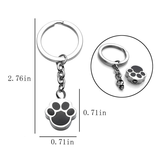 Dije Urna Abridor de Latas con Huella de Mascota - Image 5