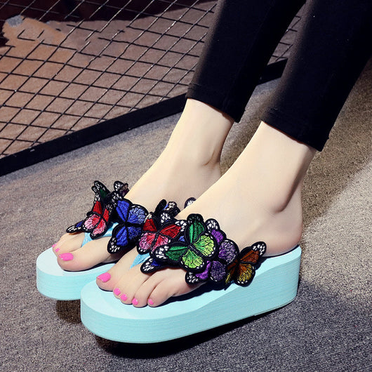 Pantuflas Artesanales con Diseño de Mariposa - Image 12