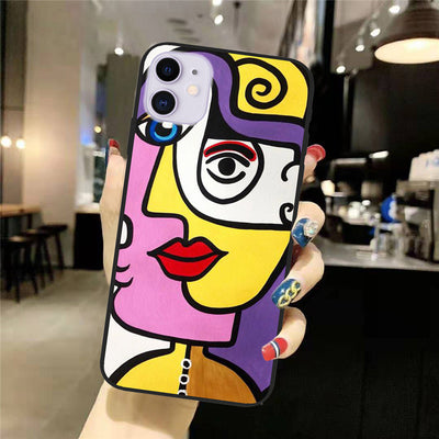 Funda para Teléfono con Diseño de Arte Abstracto - Image 3