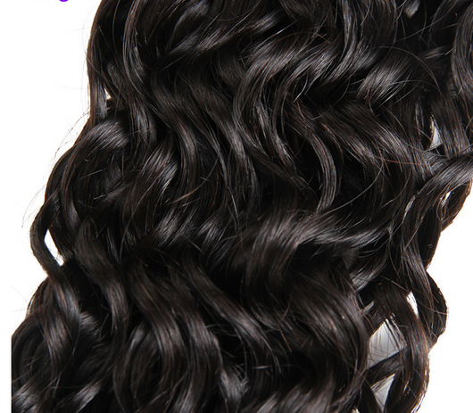 Peluca Cabello Natural Indio Onda Acuática Premium - Image 9
