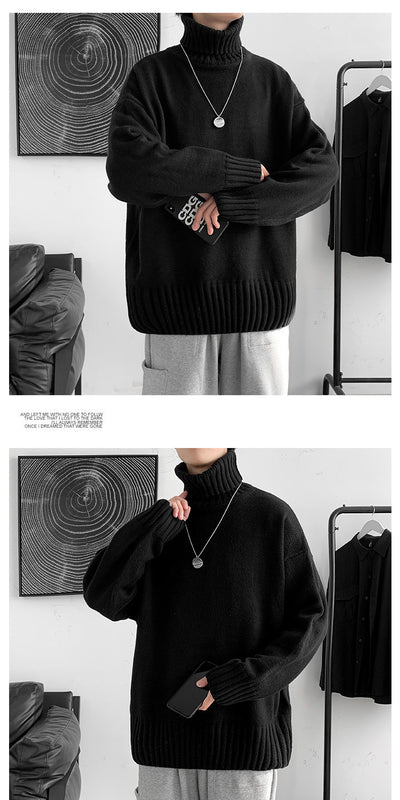 Suéter Holgado Estilo Japonés - Diseño Casual y Versátil - Image 10