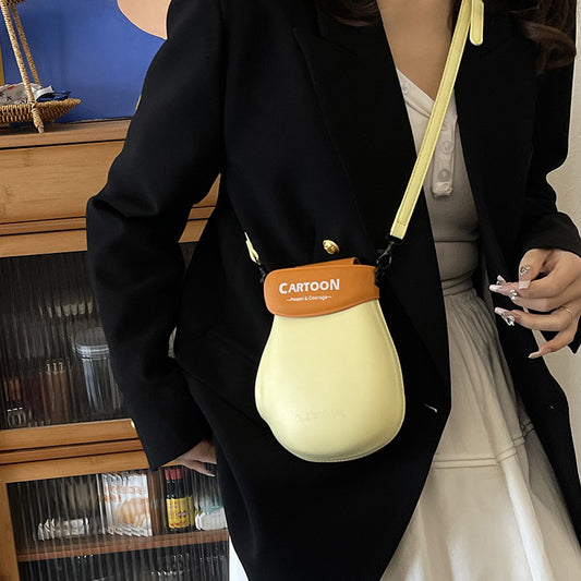 Bolso Bandolera Casual para Mujer con Diseño Bicolor - Image 2