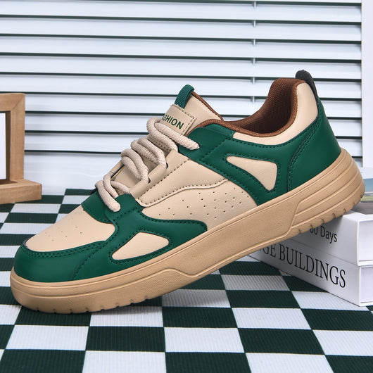 Zapatillas de Skate Clásicas Bajas Blancas para Parejas y Estudiantes Casuales - Image 29