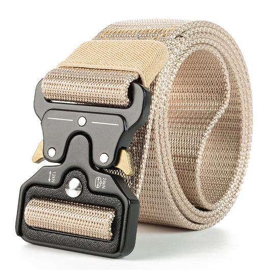 Cinturón Táctico de Lona Gruesa para Hombre - Image 5