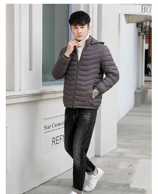 Chaqueta Corta Acolchada Ultraligera para Hombre - Image 17