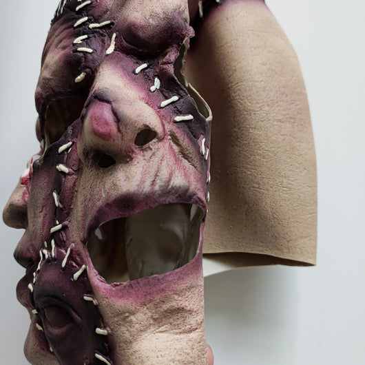 Máscara de Horror Grimace Trisides para Halloween y Cosplay - Image 9