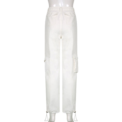 Jeans Verticales Multibolsillos para Mujer - Diseño Moderno y Funcional - Image 15