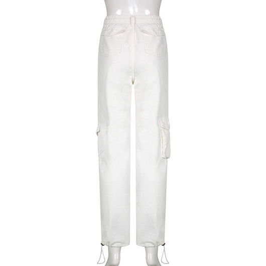 Jeans Verticales Multibolsillos para Mujer - Diseño Moderno y Funcional - Image 15