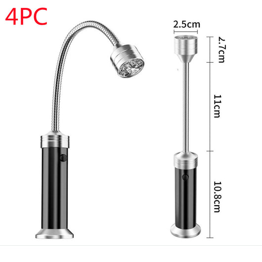 Linterna LED Magnética Multifunción con Zoom Rotativo para Asados y Reparaciones - Image 12