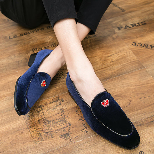 Zapatos Casuales Coreanos Estilo Retro con Punta Afilada para Hombre - Image 5