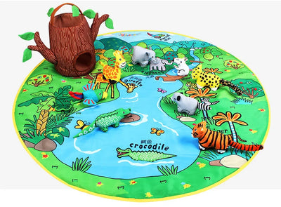 Manta de Juego Educativa con Animales para Bebés - Image 10