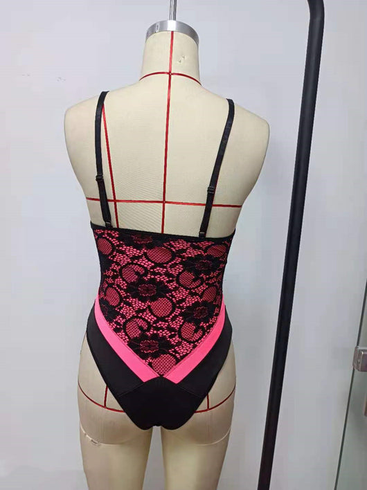 Body Sensual Escote Profundo en Encaje para uso en Ecuador - Image 9