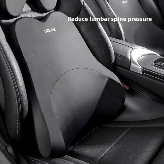 Almohada Cervical de Espuma Viscoelástica para Auto - Soporte Lumbar y Reposacabezas - Image 3