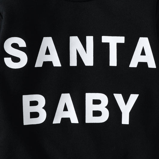 Suéter Navideño Infantil con Estampado de Letras - Image 11