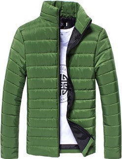 Abrigo Cálido para Hombre con Cuello de Pie - Image 16