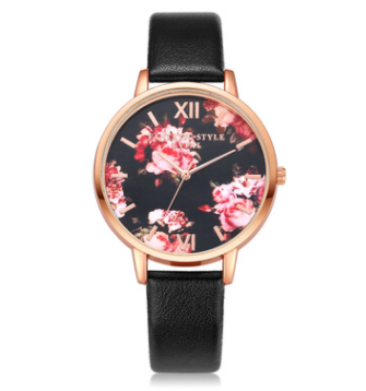 Reloj de Pulsera para Mujer con Correa de Cuero y Detalles en Oro Rosado - Image 13