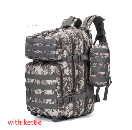 Mochila Táctica Impermeable con Diseño Camuflaje - Image 8