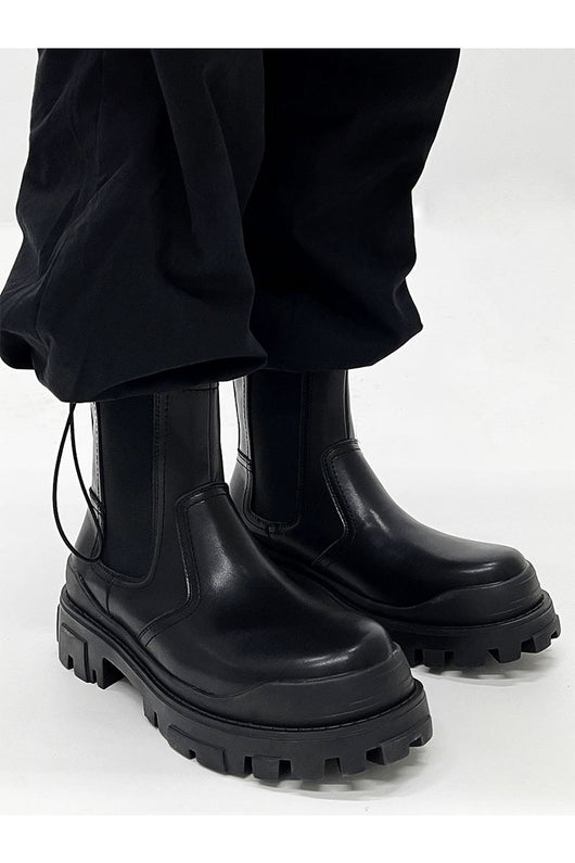 Botas Clásicas Negras de Alta Calidad Estilo Británico - Image 7