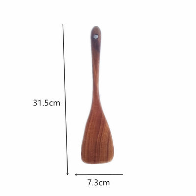 Set Sartén Antiadherente con Cuchara de Madera para Arroz - Image 4