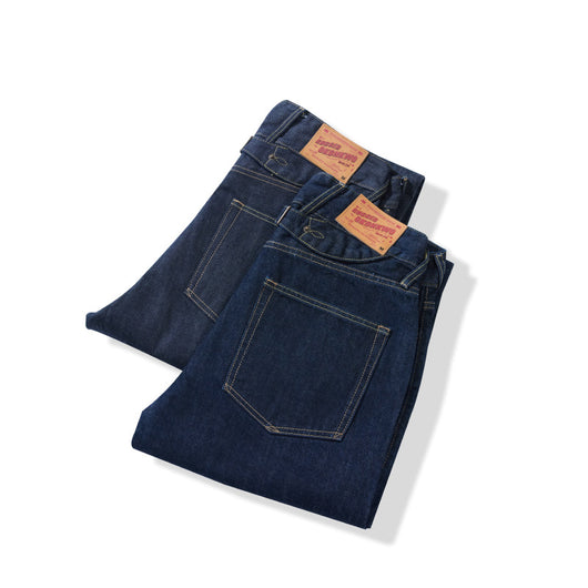 Jeans Rectos Rojo Intenso de Corte Clásico - Image 21