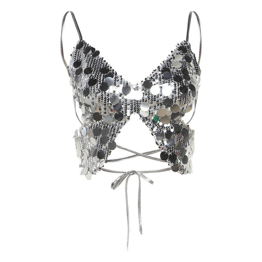 Chaleco Lentejuelas Mariposa Elegante - Image 6