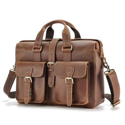 Bolso de Cuero Genuino para Negocios - Image 5
