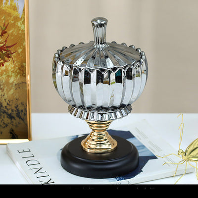 Frasco de Almacenamiento de Vidrio y Metal - Decorativo y Funcional - Image 35