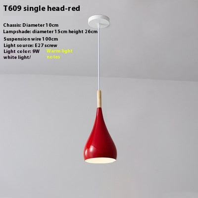 Lámpara de Techo Nórdica de Tres Brazos para Comedor - Diseño Minimalista Moderno - Image 8