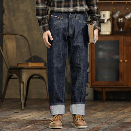 Jeans Hombre Red Edge Clásicos Cómodos Corte Relajado