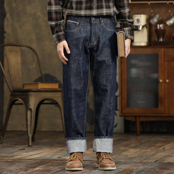 Jeans Hombre Red Edge Clásicos Cómodos Corte Relajado