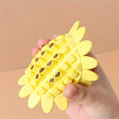 Juguete Masticable de Goma para Perros - Girasol Duradero para Cachorros - Image 4
