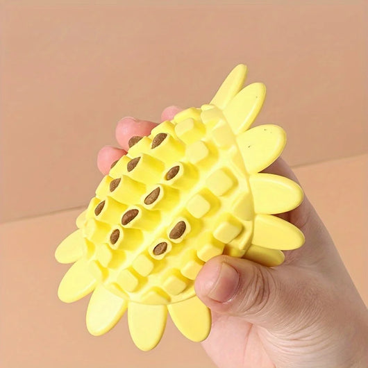 Juguete Masticable de Goma para Perros - Girasol Duradero para Cachorros - Image 4