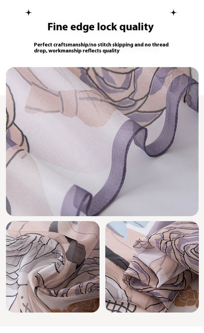 Pañuelo de Seda Mulberry Estampado para Mujer - Image 21
