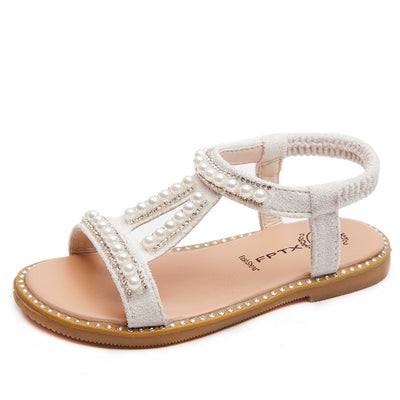 Sandalias Princesa de Perla para Niñas Verano - Image 3