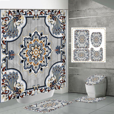 Cortina de Baño Impresa en 3D sin Perforaciones - Poliéster Premium - Image 16