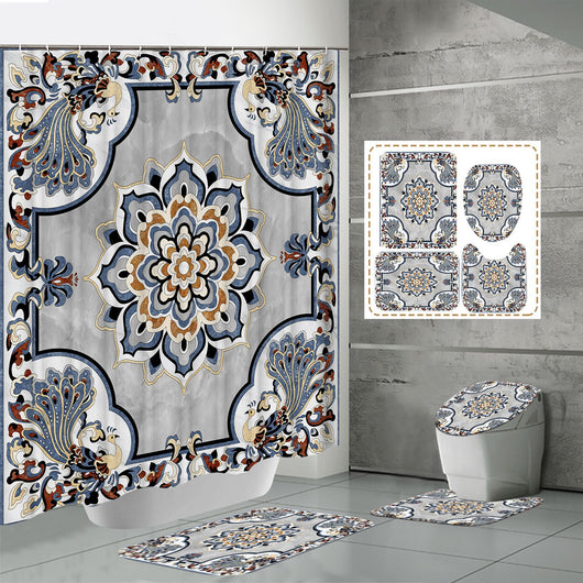 Cortina de Baño Impresa en 3D sin Perforaciones - Poliéster Premium - Image 16