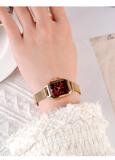 Reloj Cuadrado Retro Casual Versátil para Mujer - Image 20