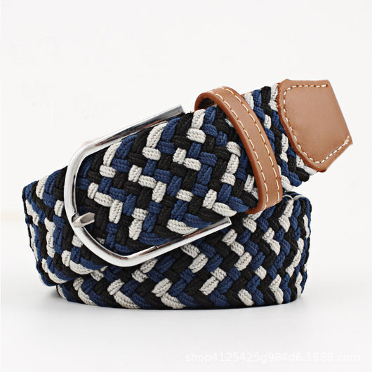 Cinturón Tejido Elástico Corrugado Multiuso Casual para Mujer - Image 15
