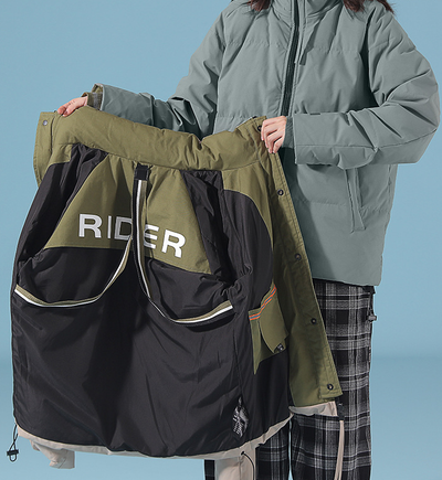 Chaqueta Acolchada de Plumón para Hombre - Abrigo Térmico Invierno