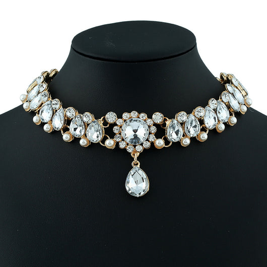 Collar Gargantilla Diosa del Océano con Cristales - Image 10