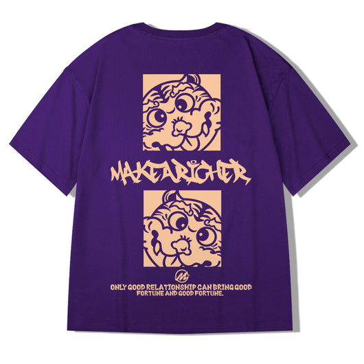 Playera Casual de Manga Corta Estilo Urbano para Hombre - Image 7