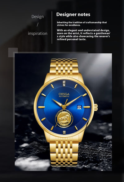 Reloj Mecánico Empresarial para Hombre con Fondo Transparente Impermeable - Image 14