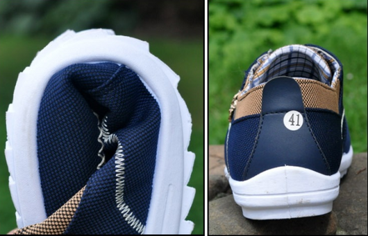 Zapatos de Lona Casual para Hombre Estilo Coreano Talla Grande - Image 10
